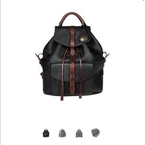 Will Rainier leather backpack